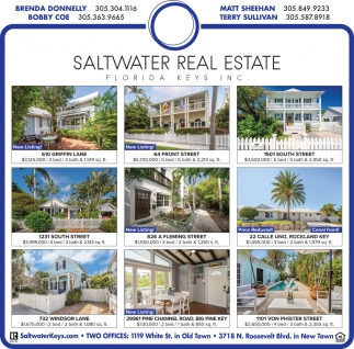 Saltwater Real Estate Florida Keys Inc., Saltwater Real Estate Florida